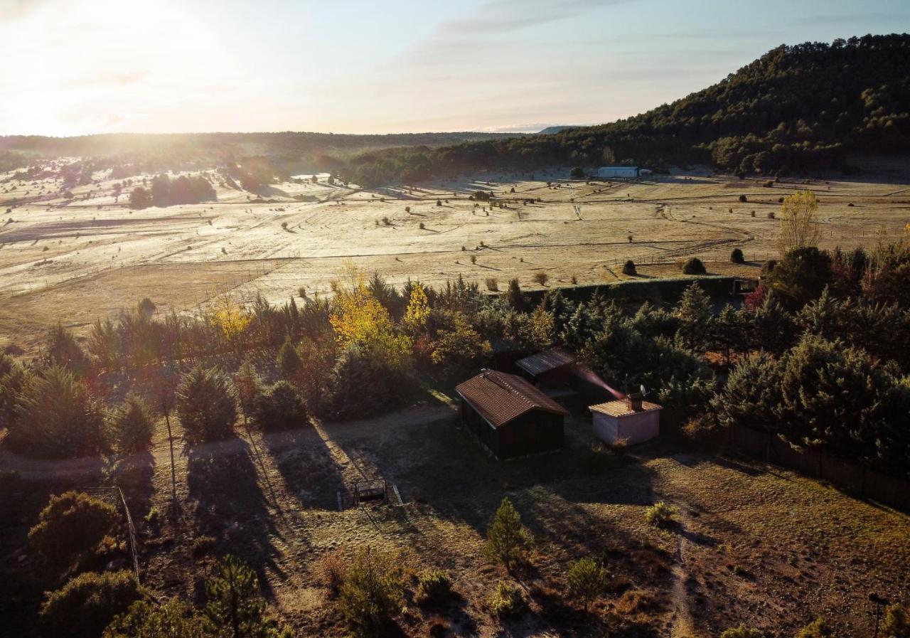 Casa Rural La Canadiense Log Cabin ξενώνας Buenache de la Sierra Εξωτερικό φωτογραφία